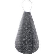LUMIZ Solar tuinverlichting Topaze Drop - 28 cm - Donker Grijs