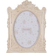 Clayre & Eef Fotolijst 13x18 cm Beige Kunststof Glas