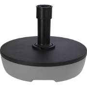 HIXA Parasolvoet - 20L - Donkergrijs - Parasolhouder - Rond - Terras -...