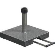 Einstein granieten parasolvoet - 40 kg - space grey
