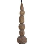 Light & Living - vloerlamp - Marree - bruin - papier - losse armatuur ...