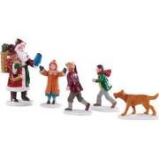 Papa christmas set of 5