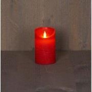 4 stuks - Batterijverlichting kaars wax rustiek bewegende vlam 7,5x12,...