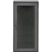 BePureHome Manta Hangende Grote Vitrinekast - Metaal - Grijs -60x30x25