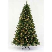 Kunstkerstboom Arctic Spruce 120 cm D73 cm met warme LED-verlichting k...