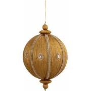 PTMD Kersthanger Marcuis - 20x20x30 cm - Polyester - Goud