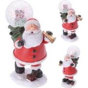 Waterball Santa 13 cm 2ass