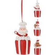 Gift With Xmas Figurines Hangd
