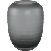 PTMD Vaas Nadah - 17x12x22 cm - Glas - Grijs