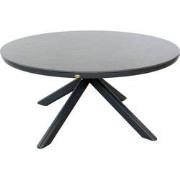 Rexburg dining tafel midnight grey dia. 158 cm