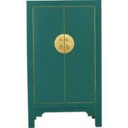 Fine Asianliving Chinese Kast Teal - Orientique Collectie