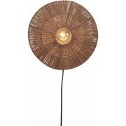 Wandlamp Iguazu - Jute - Ø40cm