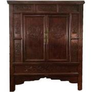 Fine Asianliving Antieke Chinese Kast Handgegraveerd B98xD69xH117cm