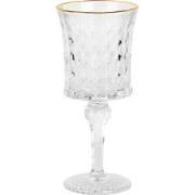Clayre & Eef Wijnglas 200 ml Transparant Glas