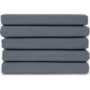 Ten Cate Katoensatijnen Hoeslaken - 180x220 - Donker Blauw