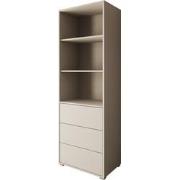Meubella Boekenkast Gideon - Beige - 60 cm