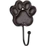 Clayre & Eef Wandhaak Pootafdruk 6x5x12 cm Bruin Metaal Kapstok