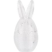Clayre & Eef Glazen potje Ei Ø 8x17 cm Transparant Glas