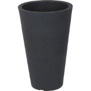 4goodz Stone Pilaar Plantenbak Rond - 35x55 cm - Steengrijs
