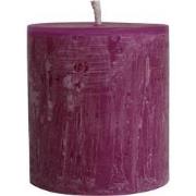 PTMD Kaars New Rustic Outdoor - 15x15x16 cm - Parrafin - Orchid