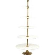 Light & Living - Etagere VERMENTINO - Ø79x175cm - Wit