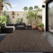 Skanda Home Buitenkleed - In & Outdoor - Uni Design - Zwart - Vloerkle...