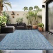 Skanda Home Buitenkleed - In & Outdoor - Uni Design - Blauw - Vloerkle...