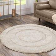 Luxus Shaggy Plus Hoogpolig Vloerkleed - Modern Geometrisch Design - U...