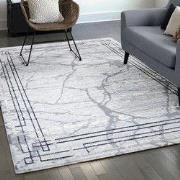 Fashion Relax Marmer - Laagpolig Vloerkleed -  Modern - Luxe - Lichtgr...