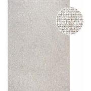 Lora Plus Laagpolig Effen Vloerkleed - Geweven Design - Beige Creme- 1...
