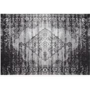 Brix - Vloerkleed Brix Kelly Vintage Black - 290x200x1 - Katoen