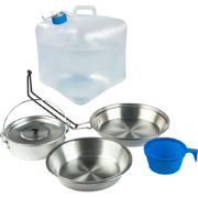 HIXA Camping Servies met Opvouwbare Jerrycan - 10 Liter - Kampeer set ...