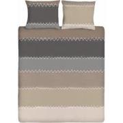 Ten Cate Katoenen Eenpersoons Dekbedovertrek - 140x200/220 - Zig Zag T...