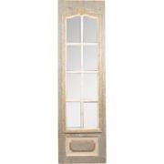 Clayre & Eef Spiegel  50x172 cm Beige Grijs Hout Glas Rechthoek Grote ...