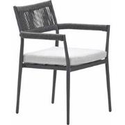 Garden Impressions Tineo lounge dining stoel - donker grijs