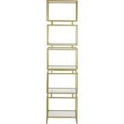 Light&living Kast 5L 45x35x180 cm LUCAMBO glas+antiek brons