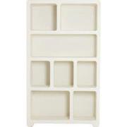 Light&living Kast 110x35x190 cm NAHUA crème