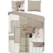 Pure Patchwork Dekbedovertrek Zand-Lits-jumeaux (240 x 200/220 cm)