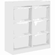 Beliani TOBIN - Commode-Wit-Vezelplaat