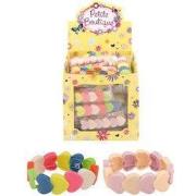 60 Stuks - Harten Elastische Kinder Armbanden - In Traktatiebox - Uitd...