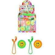 48 Stuks - Uitdeelcadeautjes - Smiley Schijven Schieters - In Traktati...