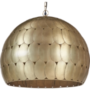 Beliani HARANGI - Hanglamp-Messing-IJzer