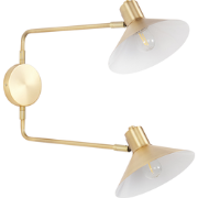 Beliani KADASSA - Muurlamp-Goud-Staal