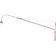 Eigentijdse Wandlamp Sirius Staal