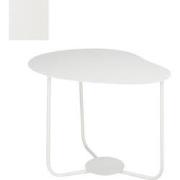 Mica Decorations Bijzettafel - 55 x 41 x 40 cm - Metaal - Wit