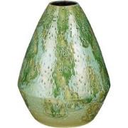 Mica Decorations Harris Vaas - 23x23x30 cm - Keramiek - Groen