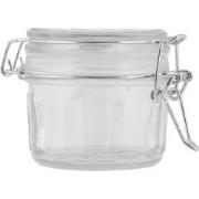 Clayre & Eef Voorraadpot Deksel 10x7x6 cm Transparant Glas