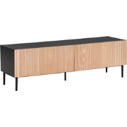 Beliani BLYTHE - TV-kast-Zwart-MDF