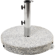 Beliani CERZETO - Accessoires voor parasols-Grijs-Graniet