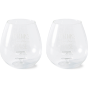 Riviera Maison Waterglazen set gegraveerd met tekst - Drinks On The Ho...